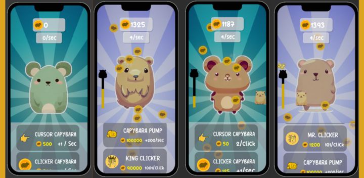 Clicker Capivara versão móvel andróide iOS apk baixar