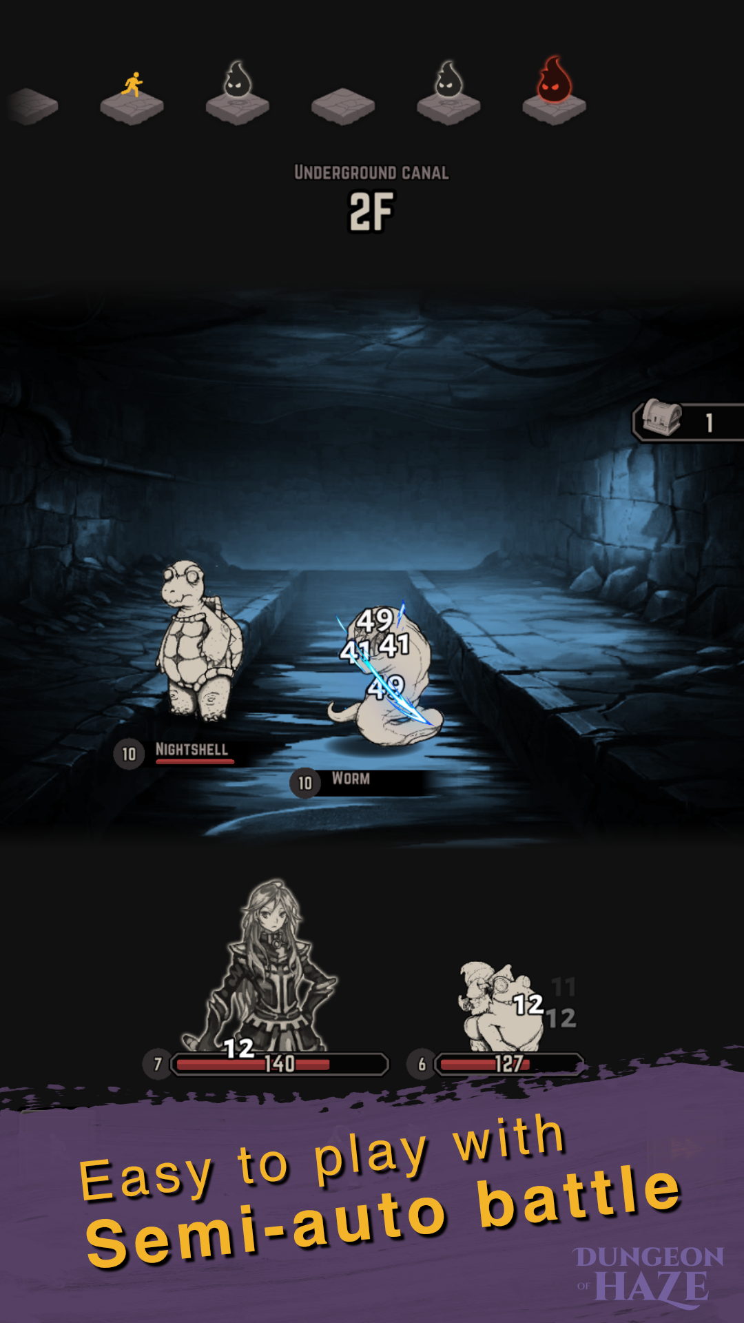 Dungeon of Haze Game Screenshot