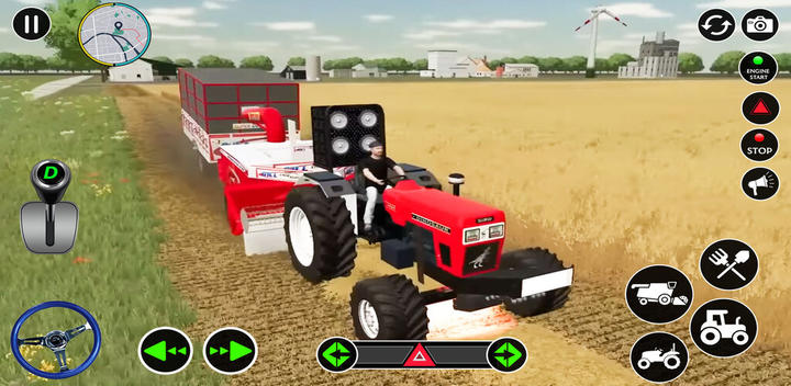 Banner of Farm Tractor Driving Game 2023 1