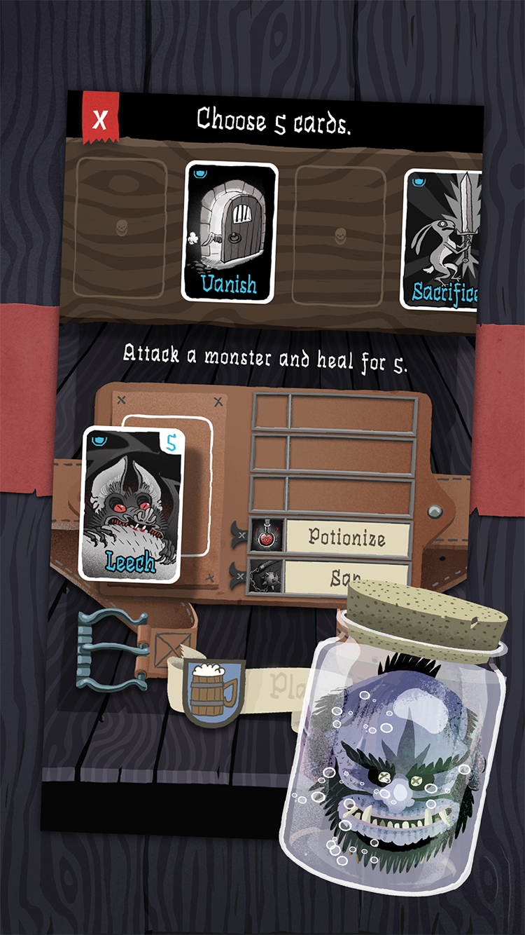 Card Crawl Game Screenshot