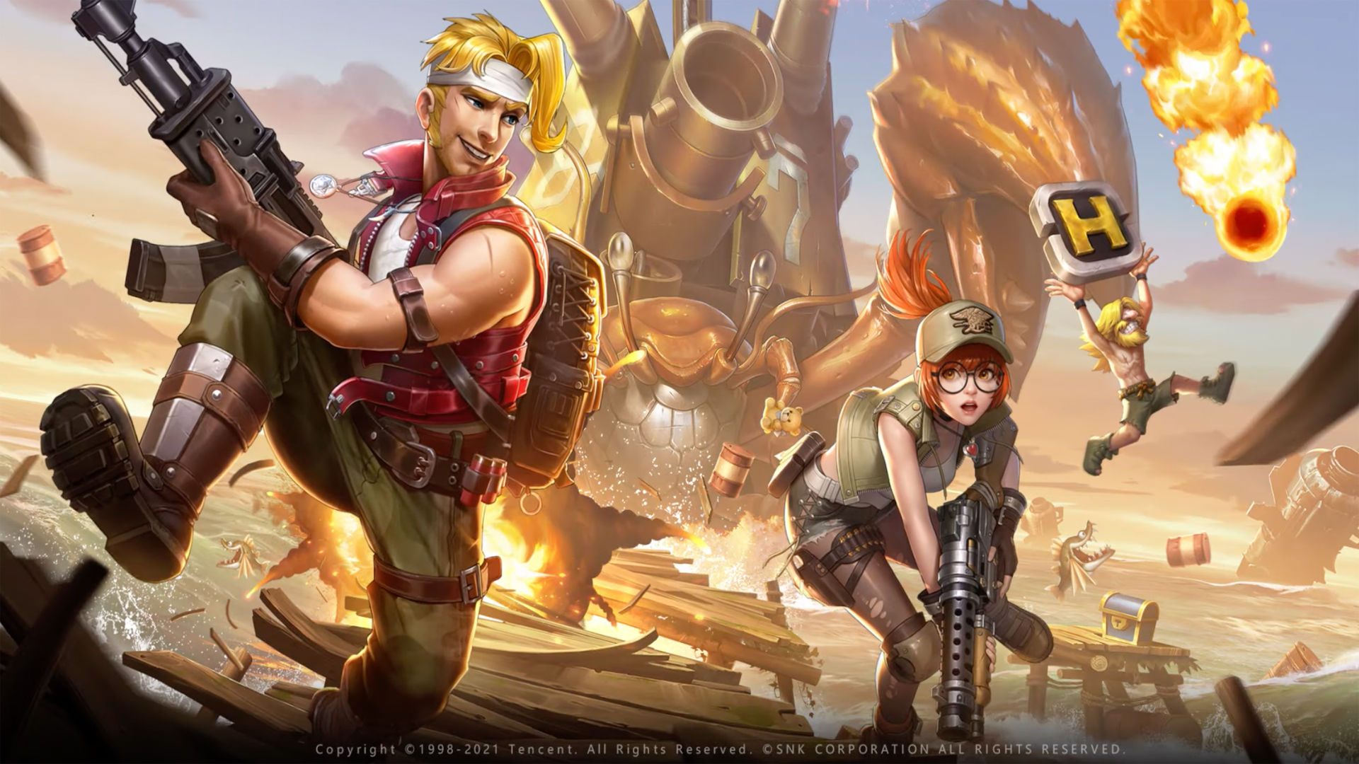 Banner of Metal Slug: Awakening 