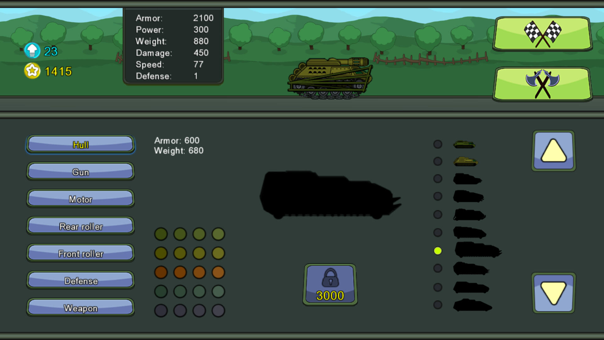 Bison Battle Machine Game Screenshot