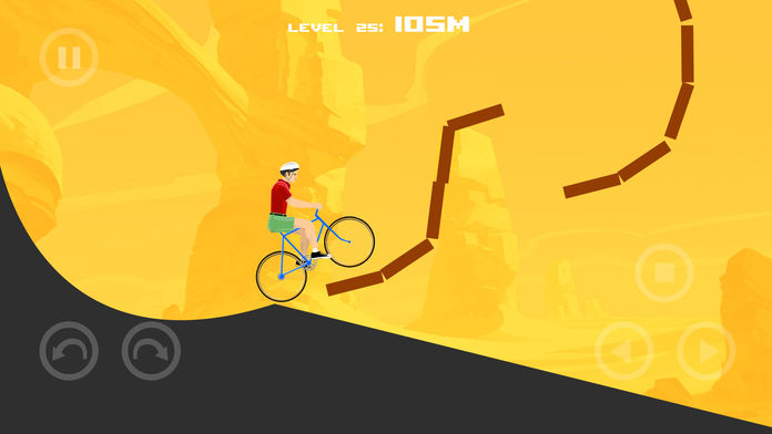 Happy Unicycle: Crazy Climb Wheels Hill Bike Race遊戲截圖
