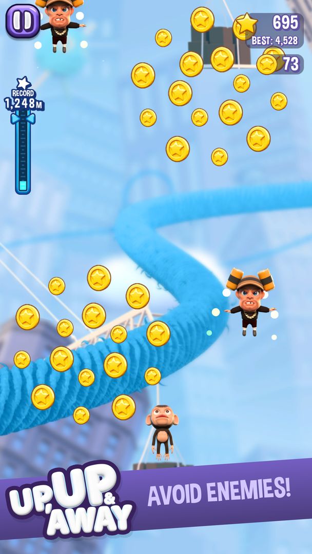 Angry Gran Up Up and Away - Jump screenshot game