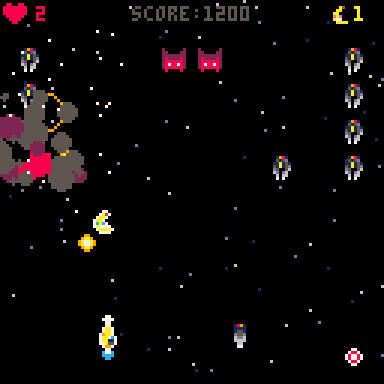 BANAN'EM UP! Game Screenshot