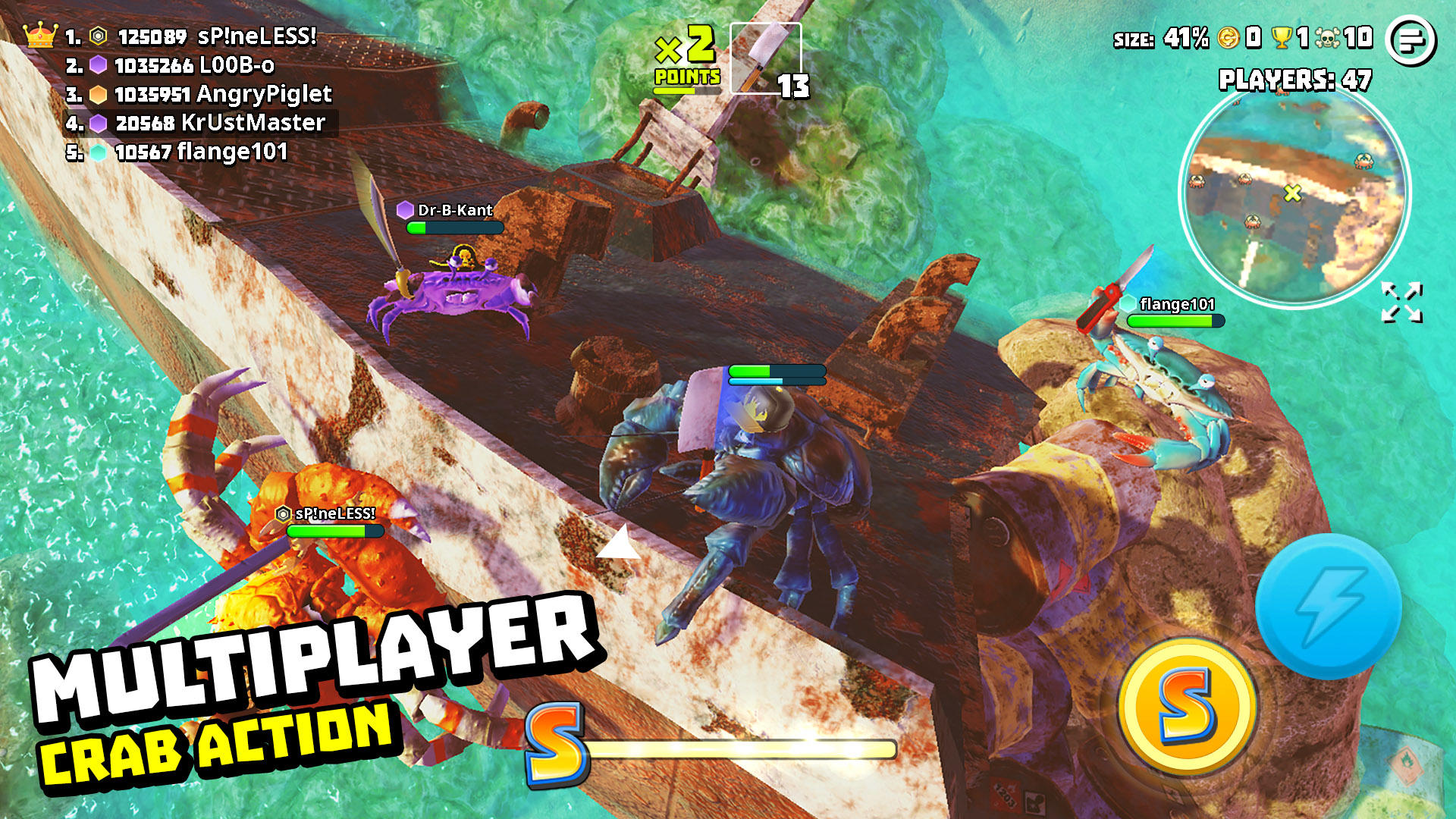 King of Crabs Game Screenshot