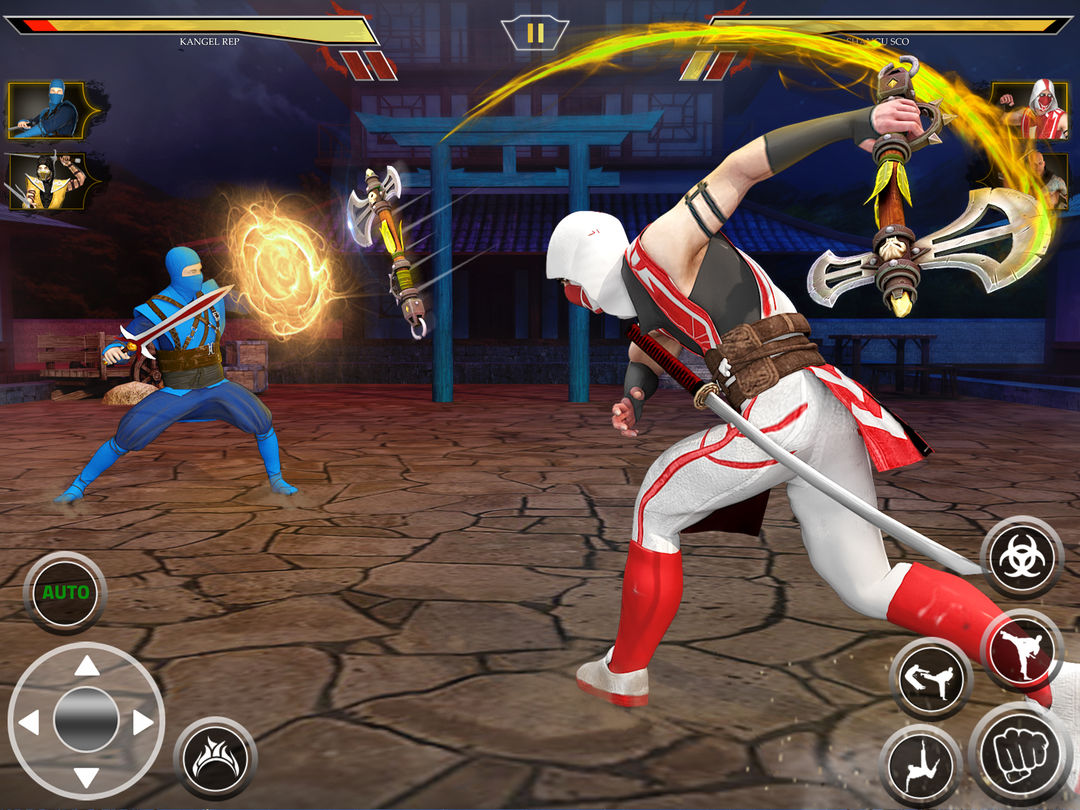 Ninja Master RPG Fighting Game ภาพหน้าจอเกม