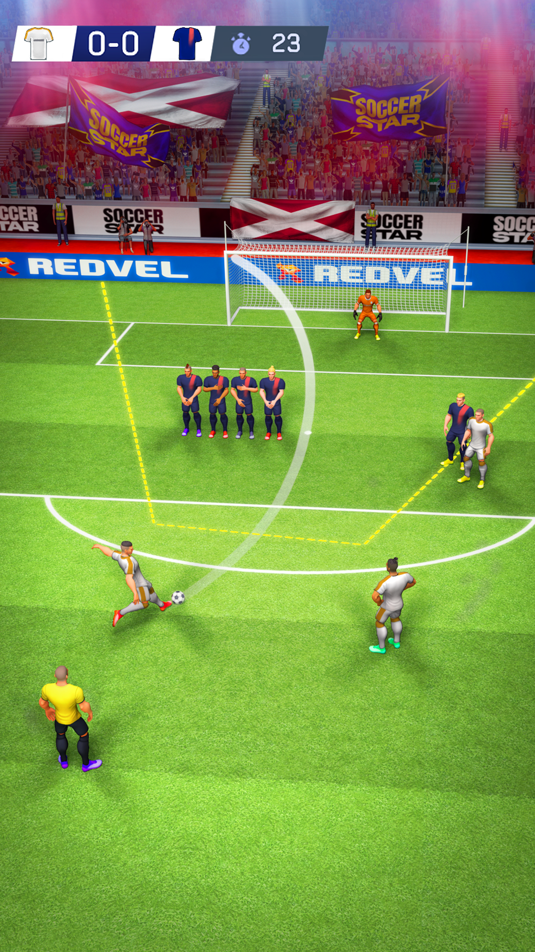 Soccer Star: Super Champs Game Screenshot