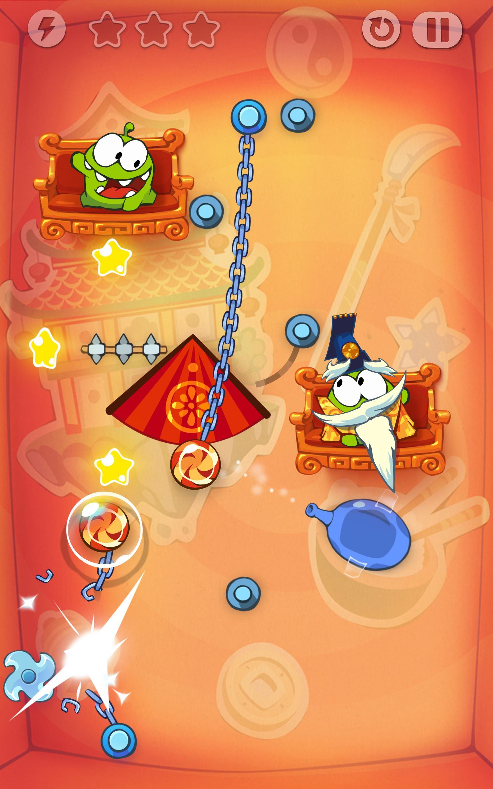 Cuplikan Layar Game Cut the Rope: Time Travel HD