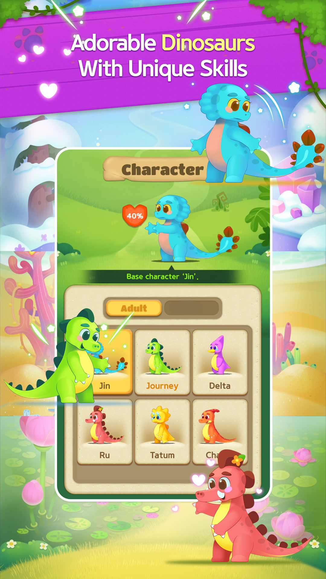 Bubble pop shooter dinosaur screenshot game