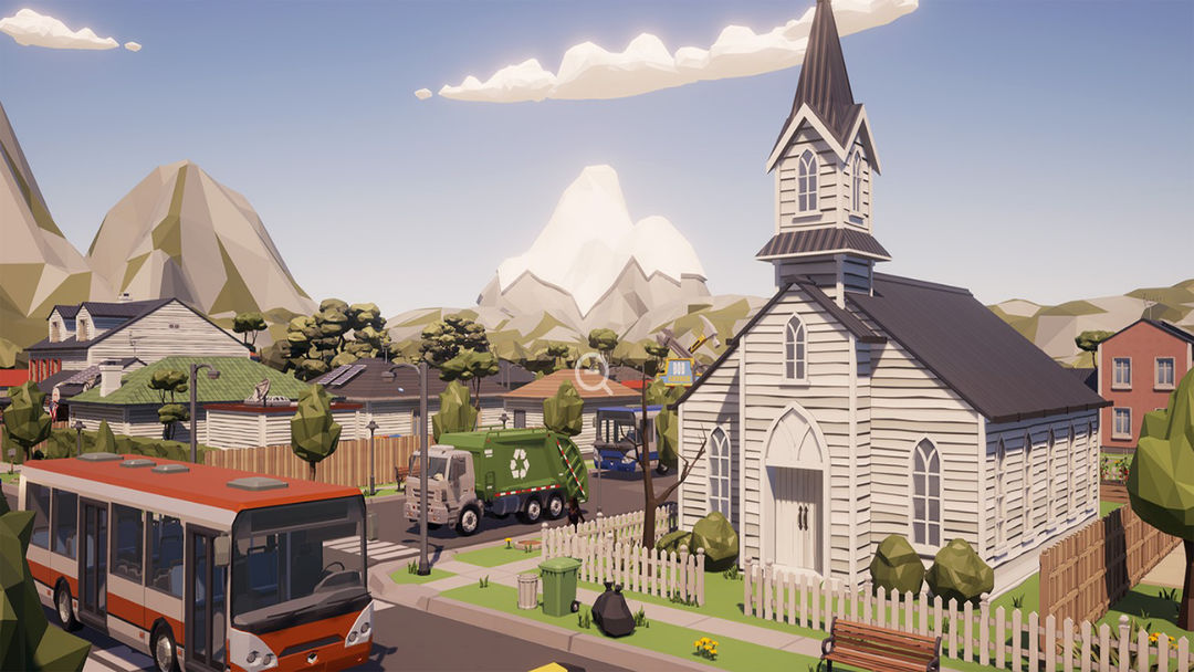 模拟小镇 게임 스크린 샷