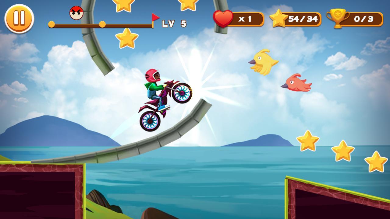 Stunt Moto Racing Game Screenshot