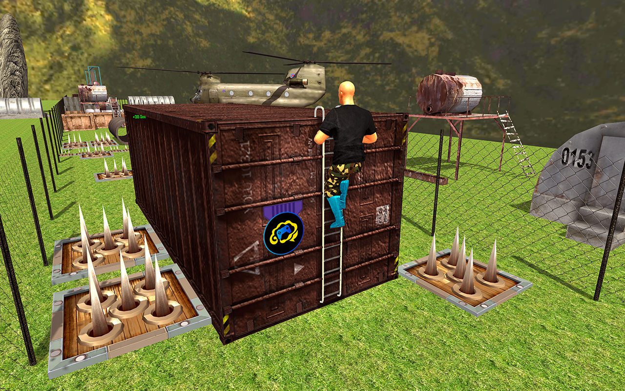 US Army Training Camp Commando Game Screenshot
