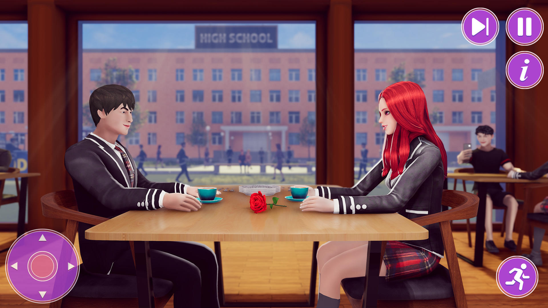 Screenshot of High School Girl Life Days Sim