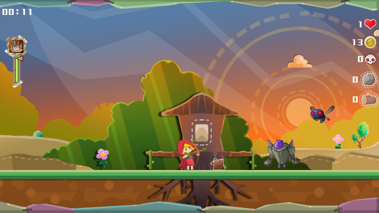 Screenshot of the video of 小红帽丛林之战