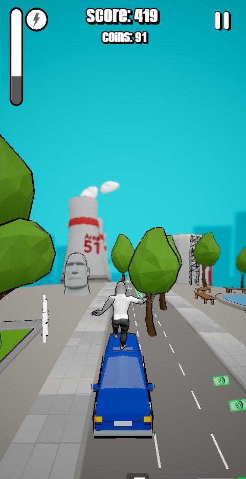 Screenshot of Meme Runner