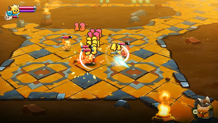 Screenshot of Cat Quest II