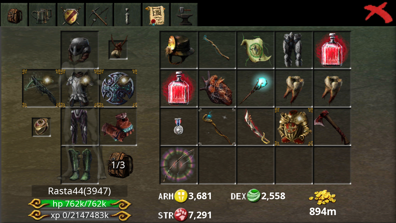 Forgotten Tales MMORPG Online 게임 스크린샷