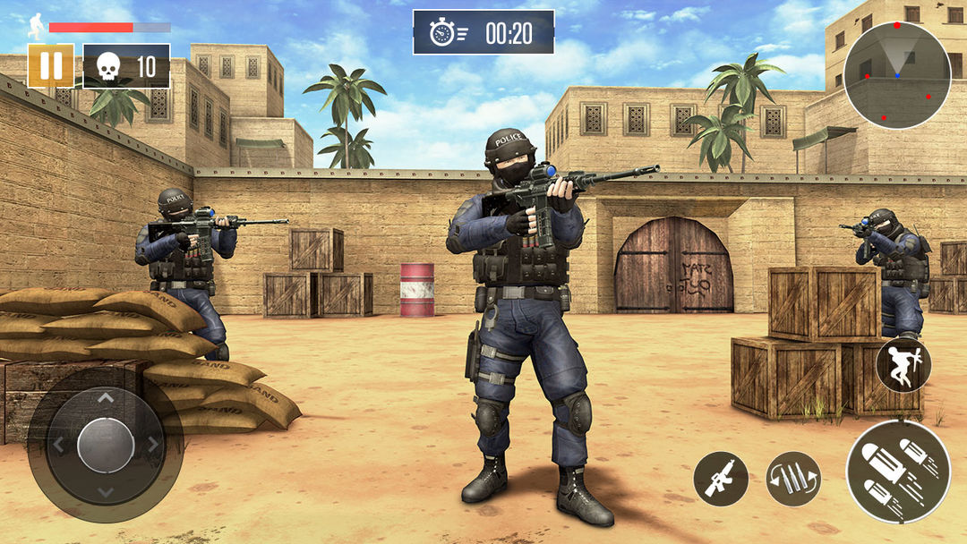 Screenshot of FPS Commando Shooting Games