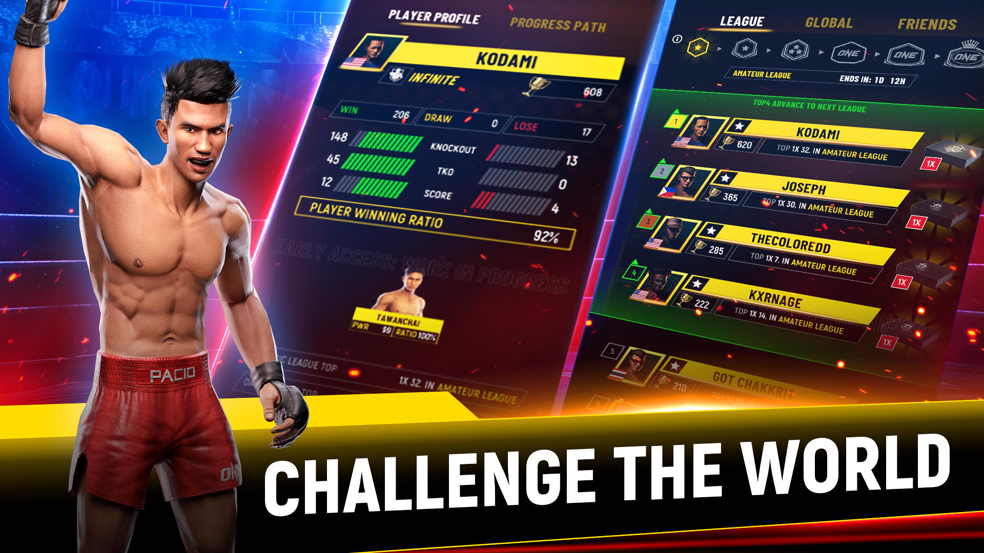 ONE Fight Arena: MMA Tactics Game Screenshot