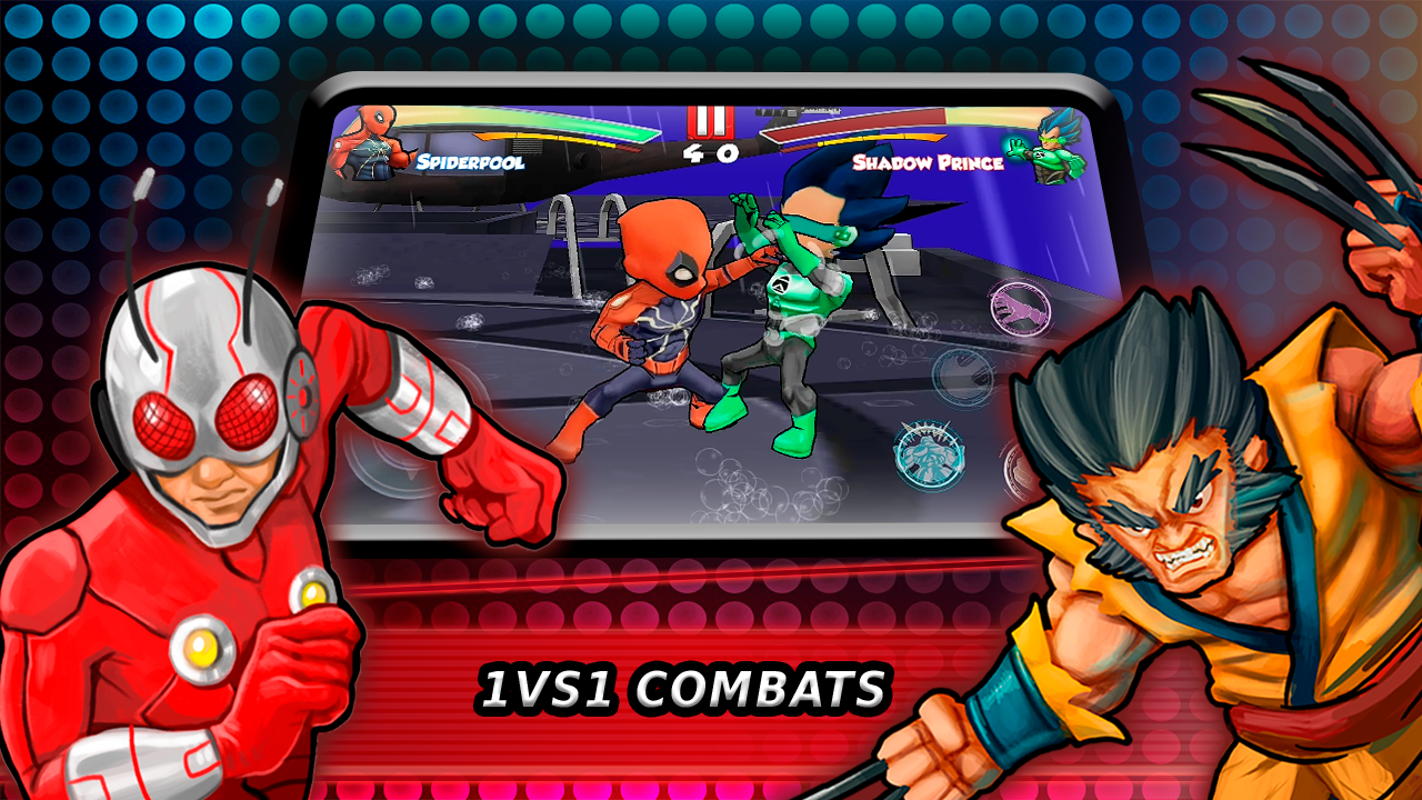 Screenshot 1 of Giochi di combattimento di supereroi 7.6