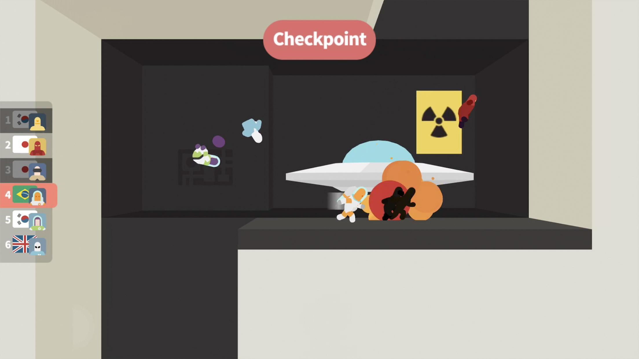 コスモレース (Cosmo Race) ゲームのスクリーンショット