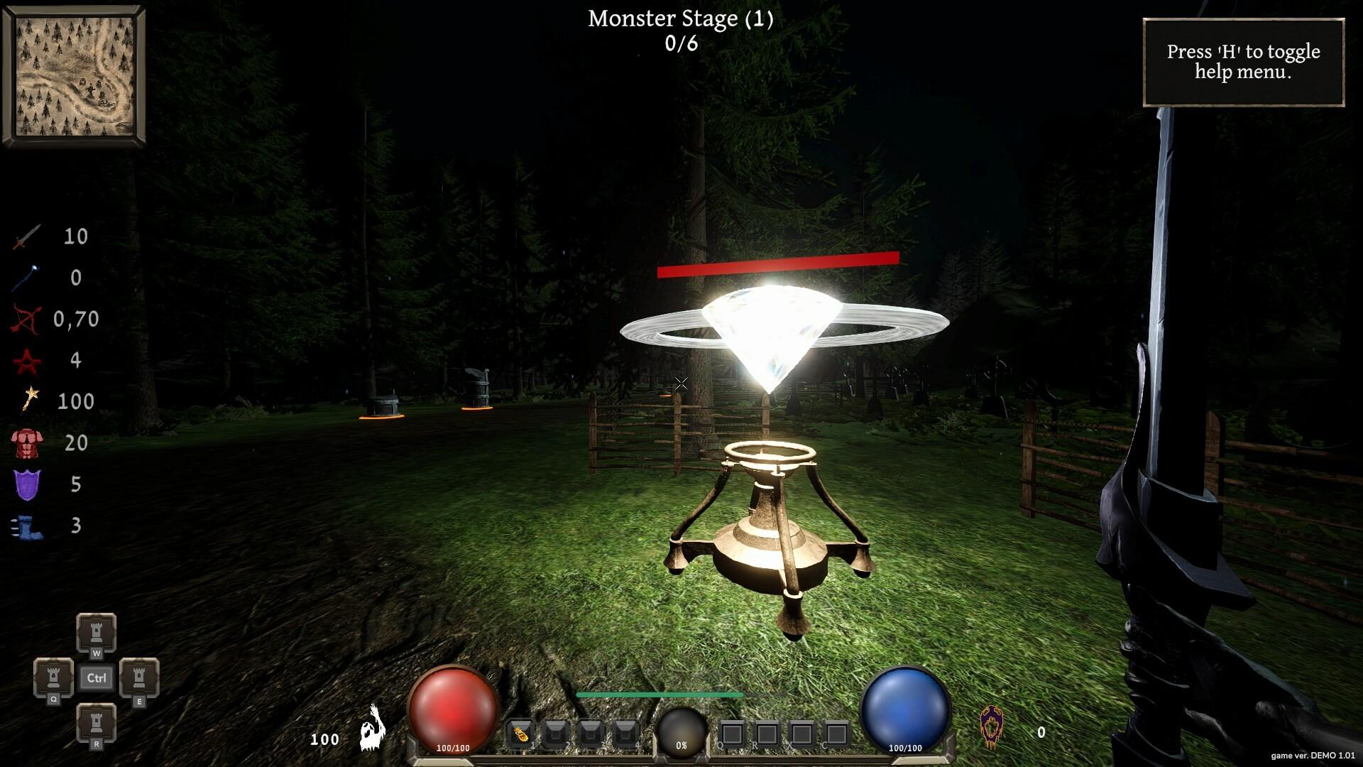 Eternal Vigil: Crystal Defender screenshot game