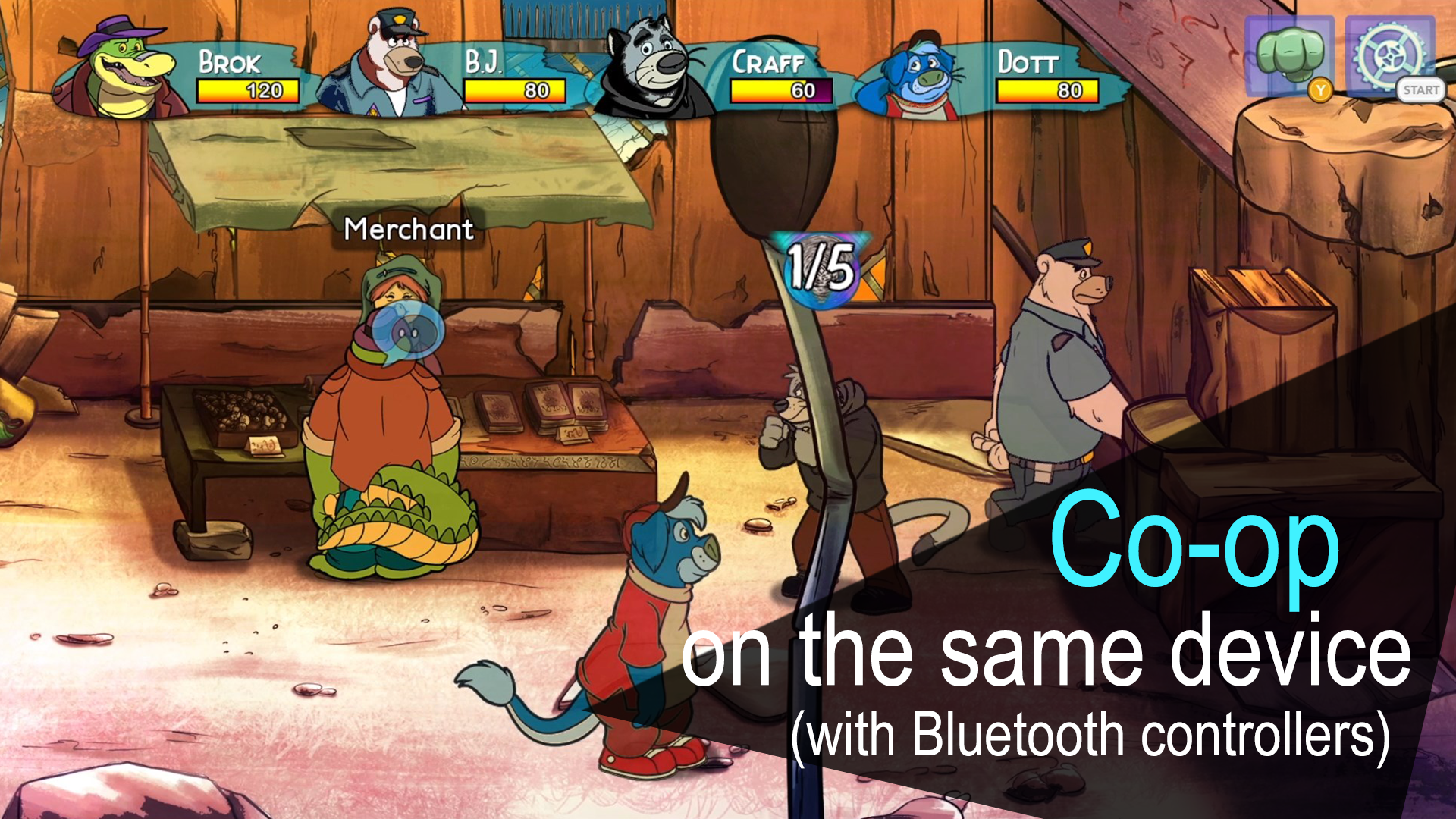 BROK the InvestiGator Game Screenshot