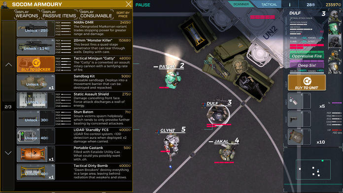STRAIN TACTICS ゲームのスクリーンショット