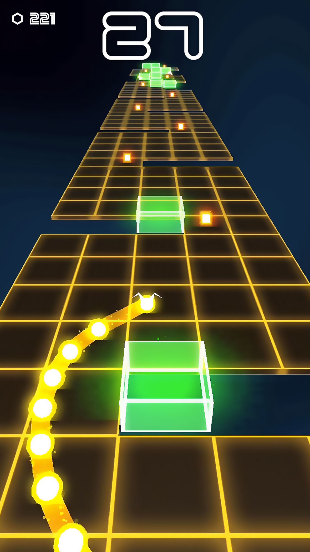 Cuplikan Layar Game Space Snake