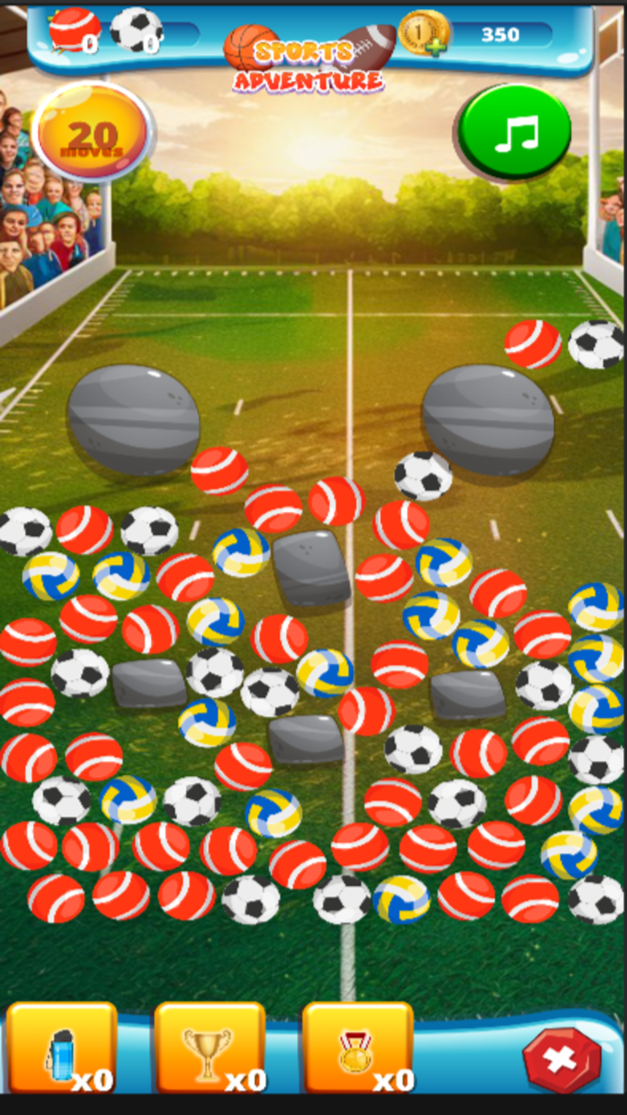 Captura de Tela do Jogo Sports Adventure