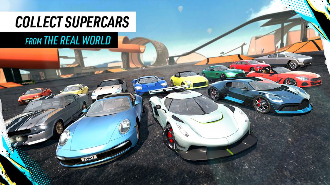 Car Stunt Races: Mega Ramps screenshot game