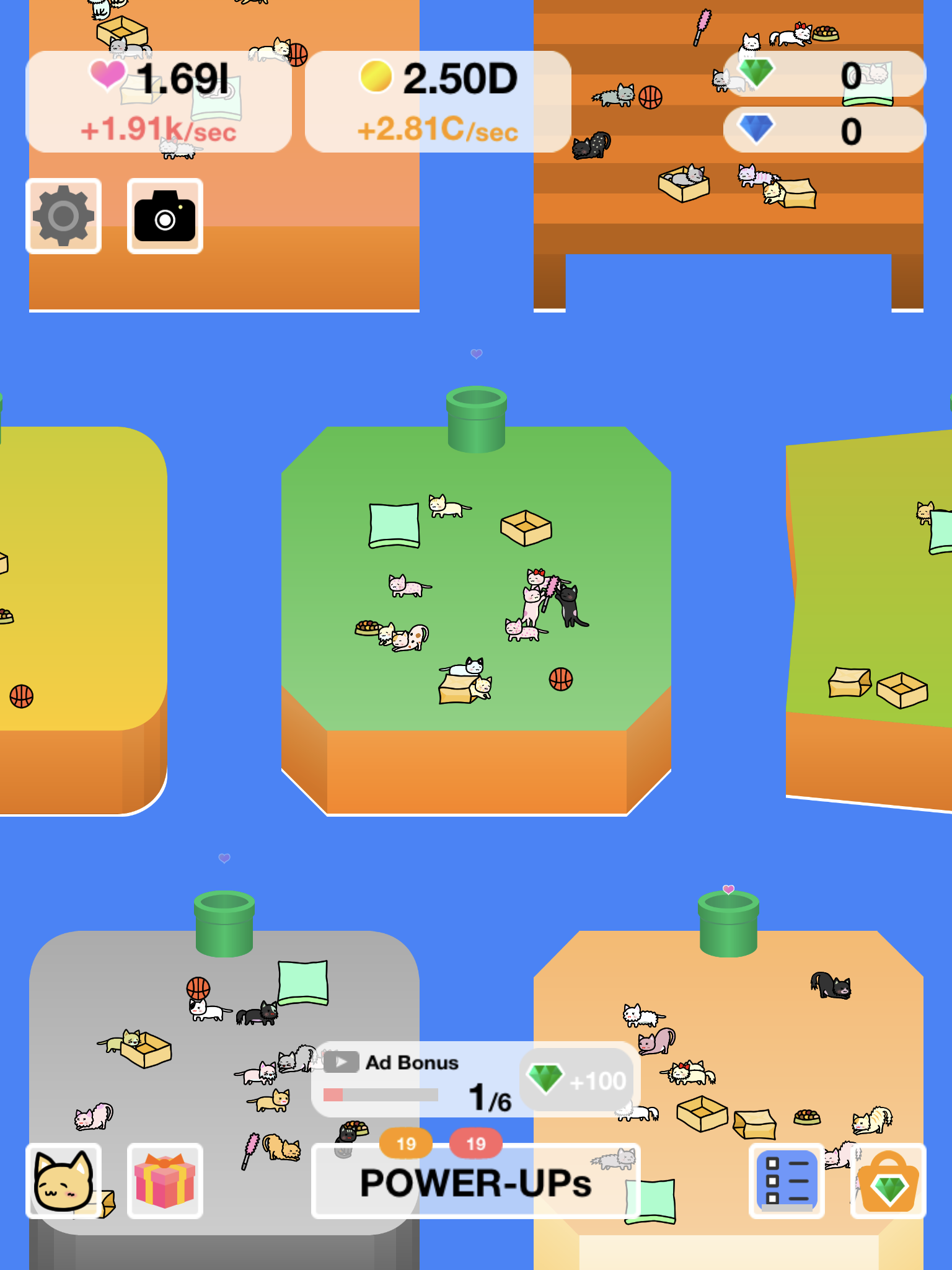Cat Island Game Screenshot