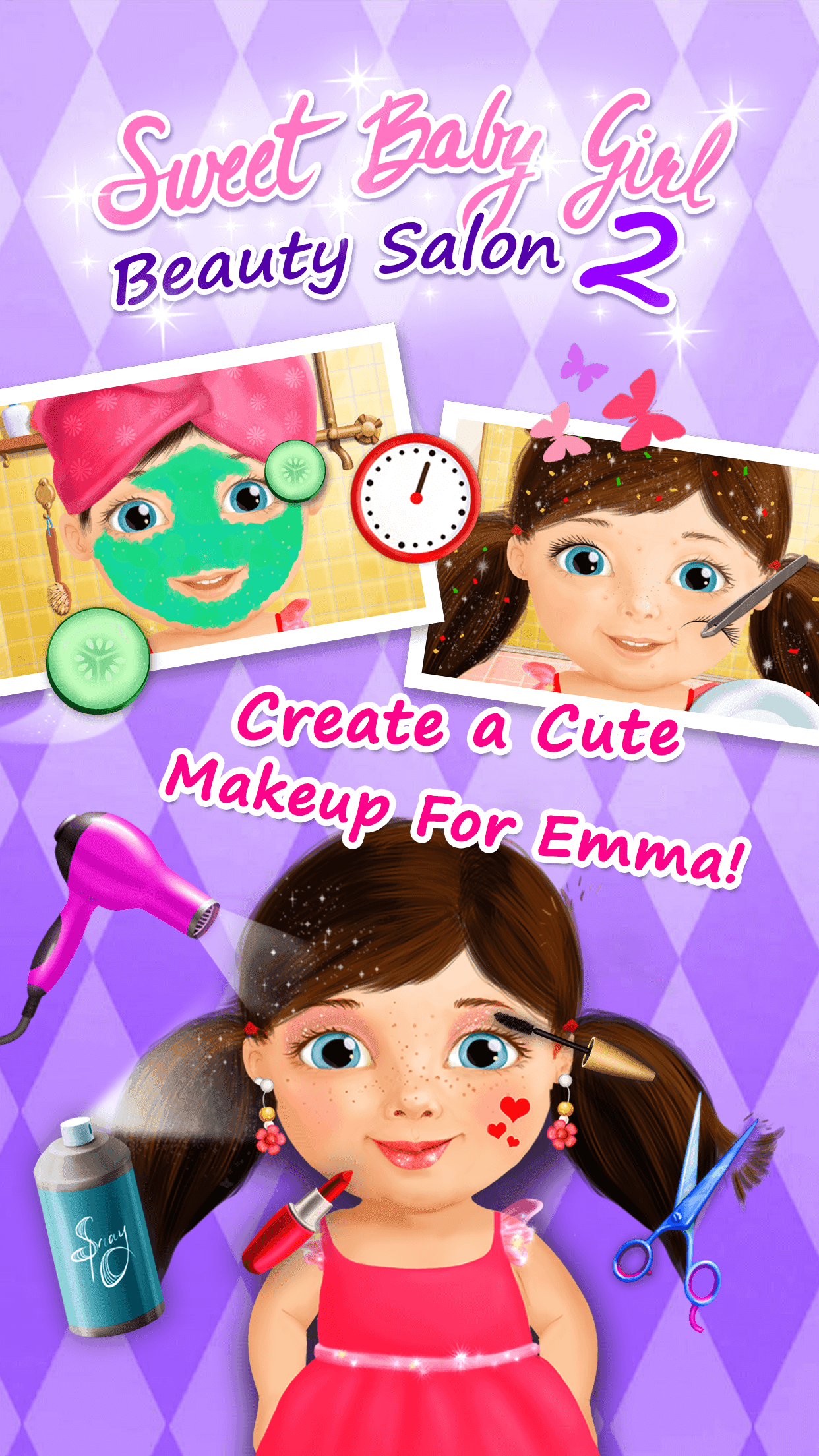 Sweet Baby Girl Beauty Salon 2 遊戲截圖