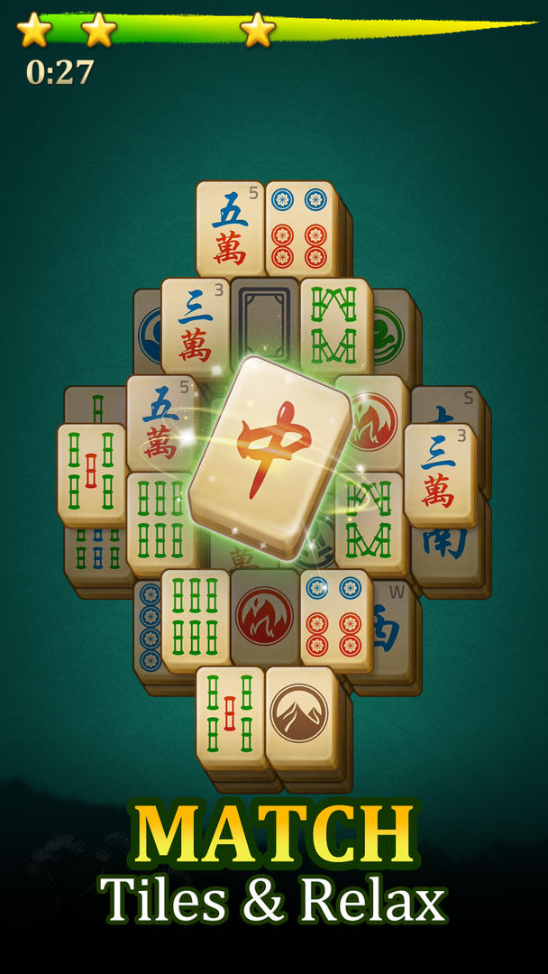 Mahjong Solitaire: Classic screenshot game
