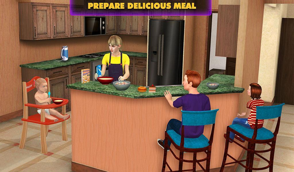 Captura de Tela do Jogo Nanny - Best Babysitter Game