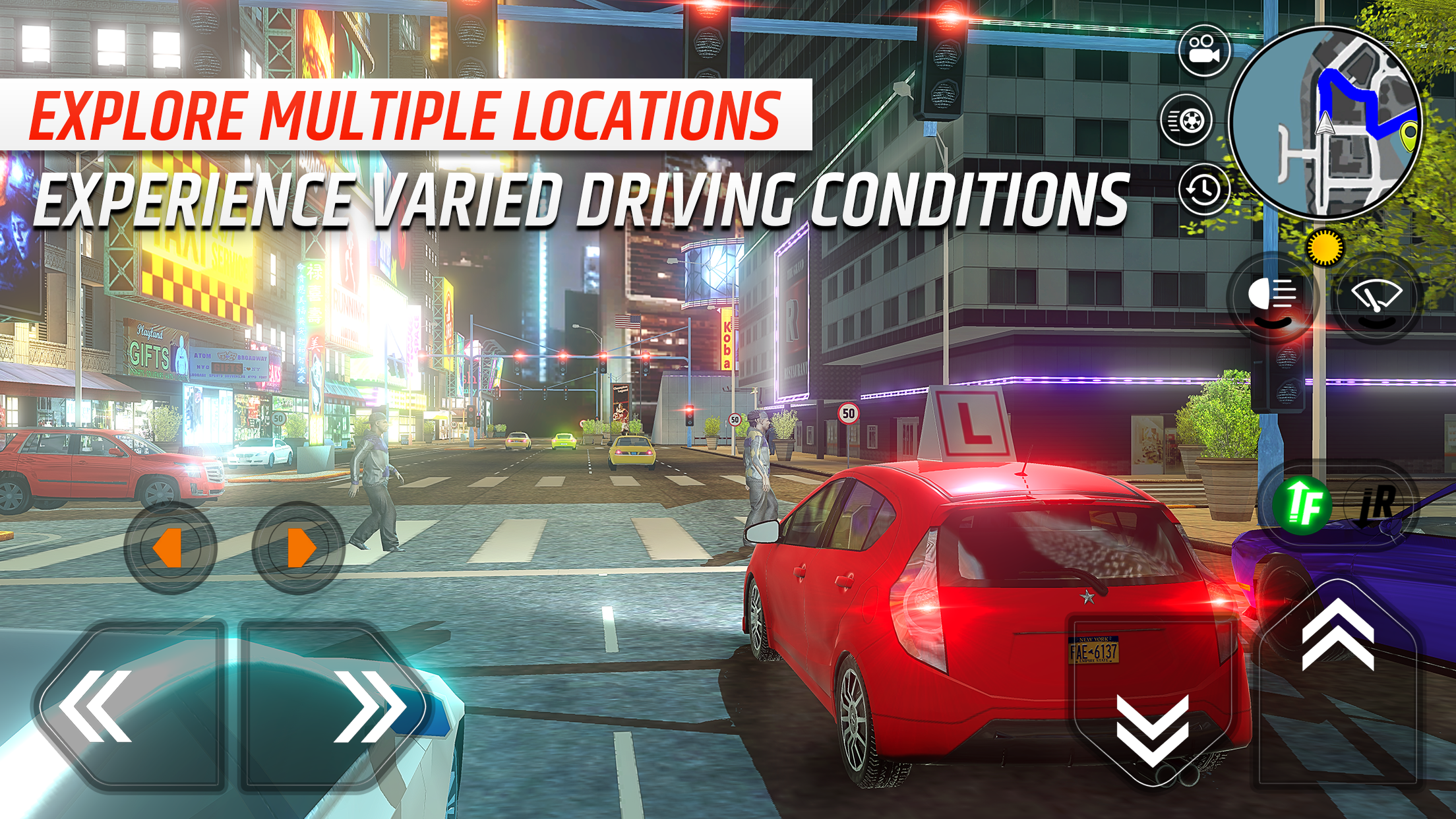 Car Driving School Simulator ภาพหน้าจอเกม