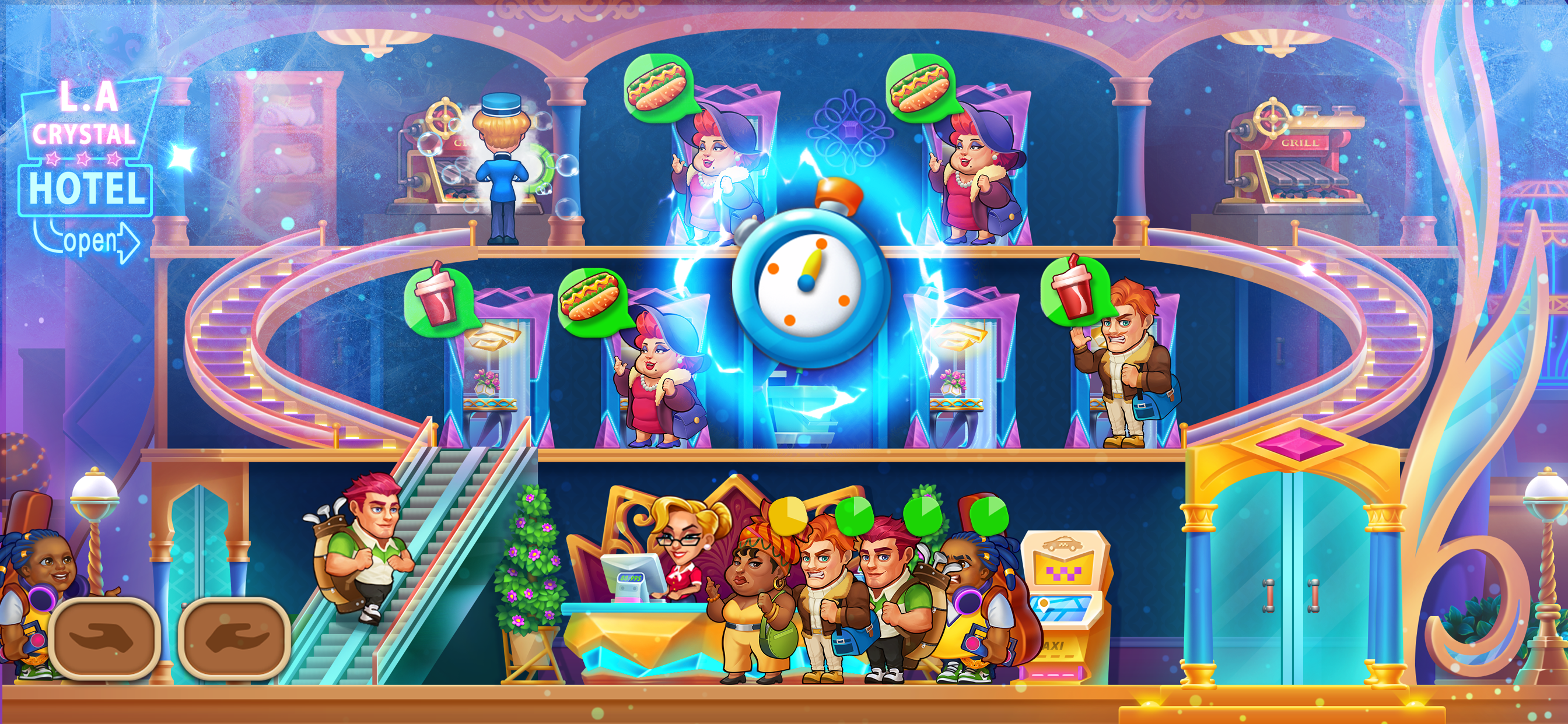 Screenshot 4 of Dream Hotel: Hotel Manager 1.4.14