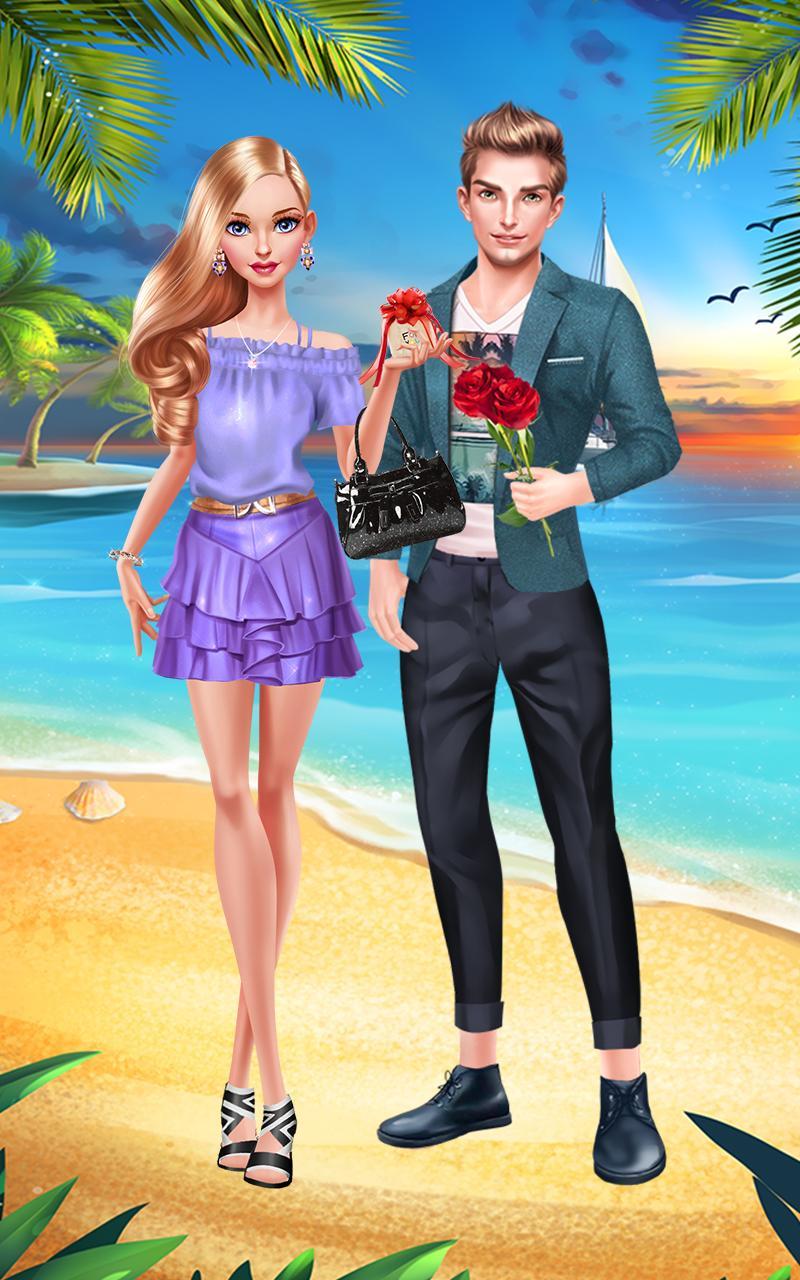 Glam Doll Salon: First Date 2 Game Screenshot