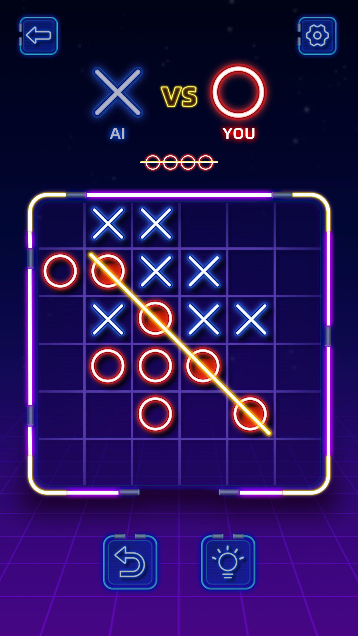 Screenshot of Tic Tac Toe: OX Game