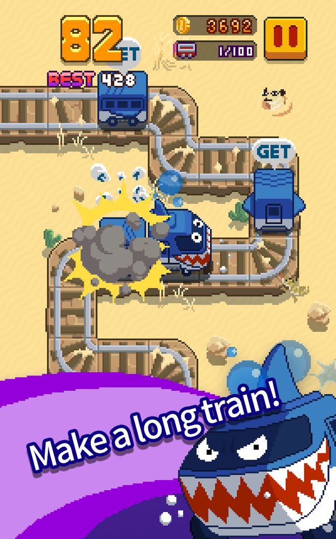 Screenshot of Infinite Train