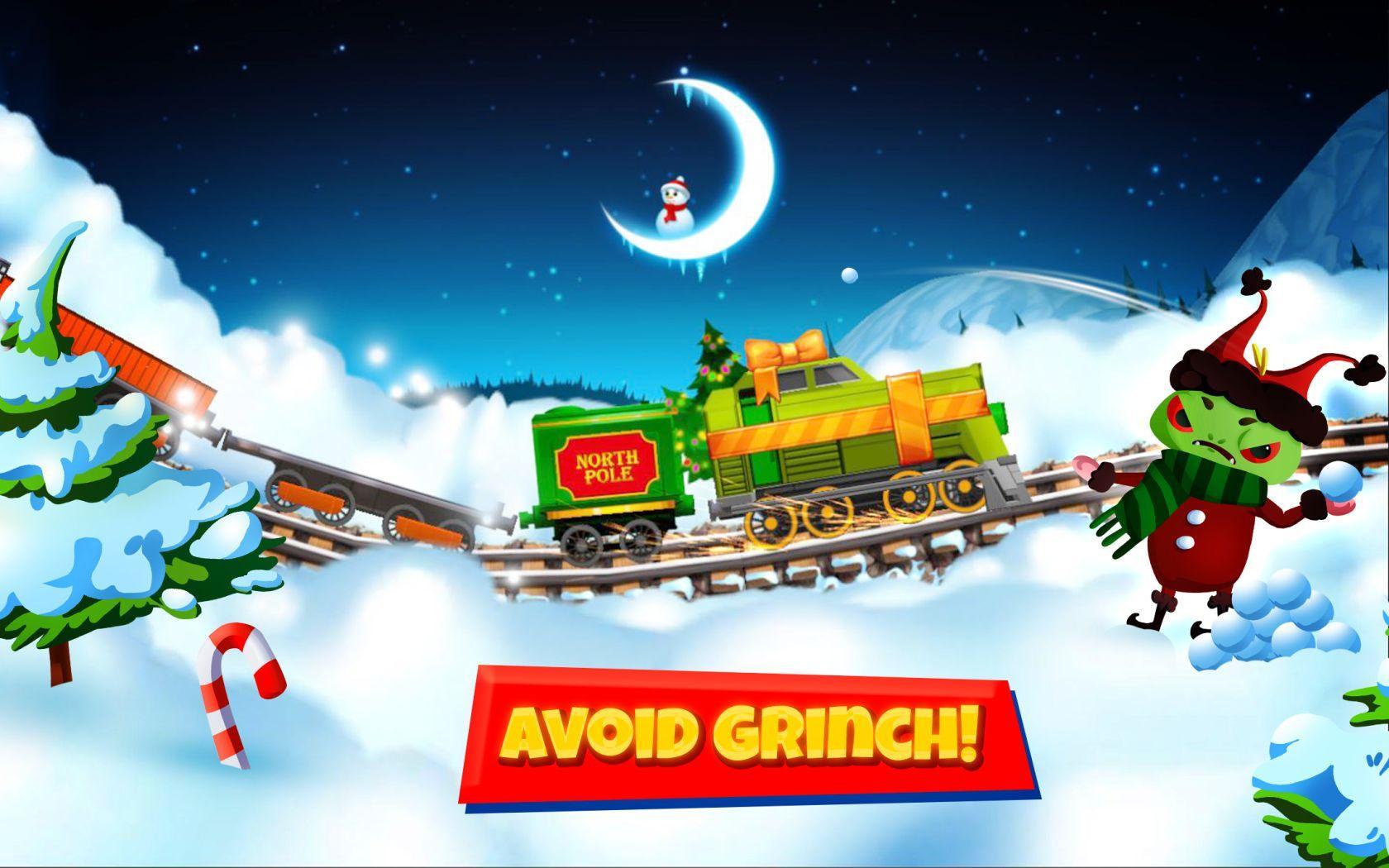 Fun Kids Train 4: Christmas Santa Train Simulator Game Screenshot