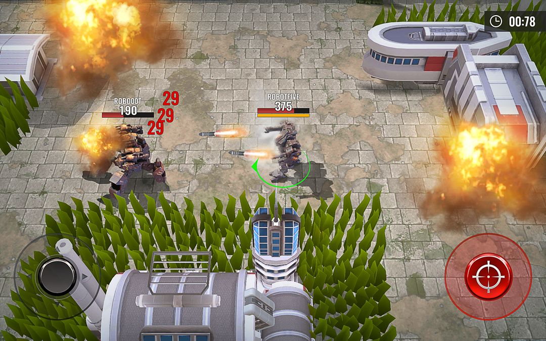 Robots Battle Arena: Mech Shooter & Steel Warfare遊戲截圖