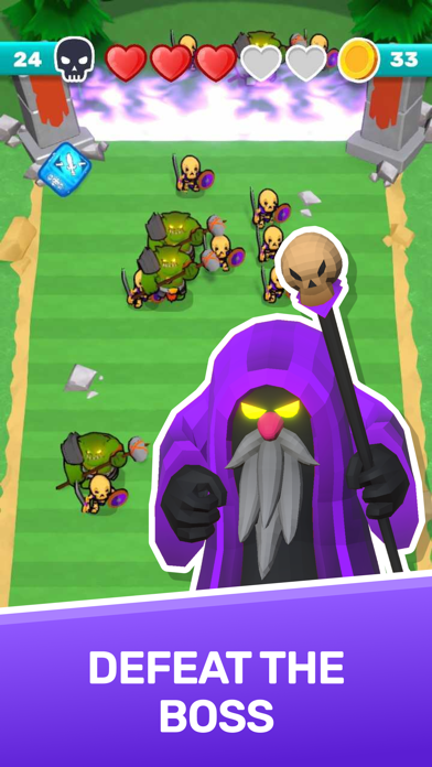 Magic Dice Defense Game Screenshot