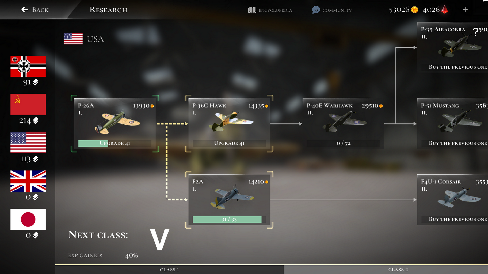 Captura de Tela do Jogo Warplane Inc: WW2 Online PvP