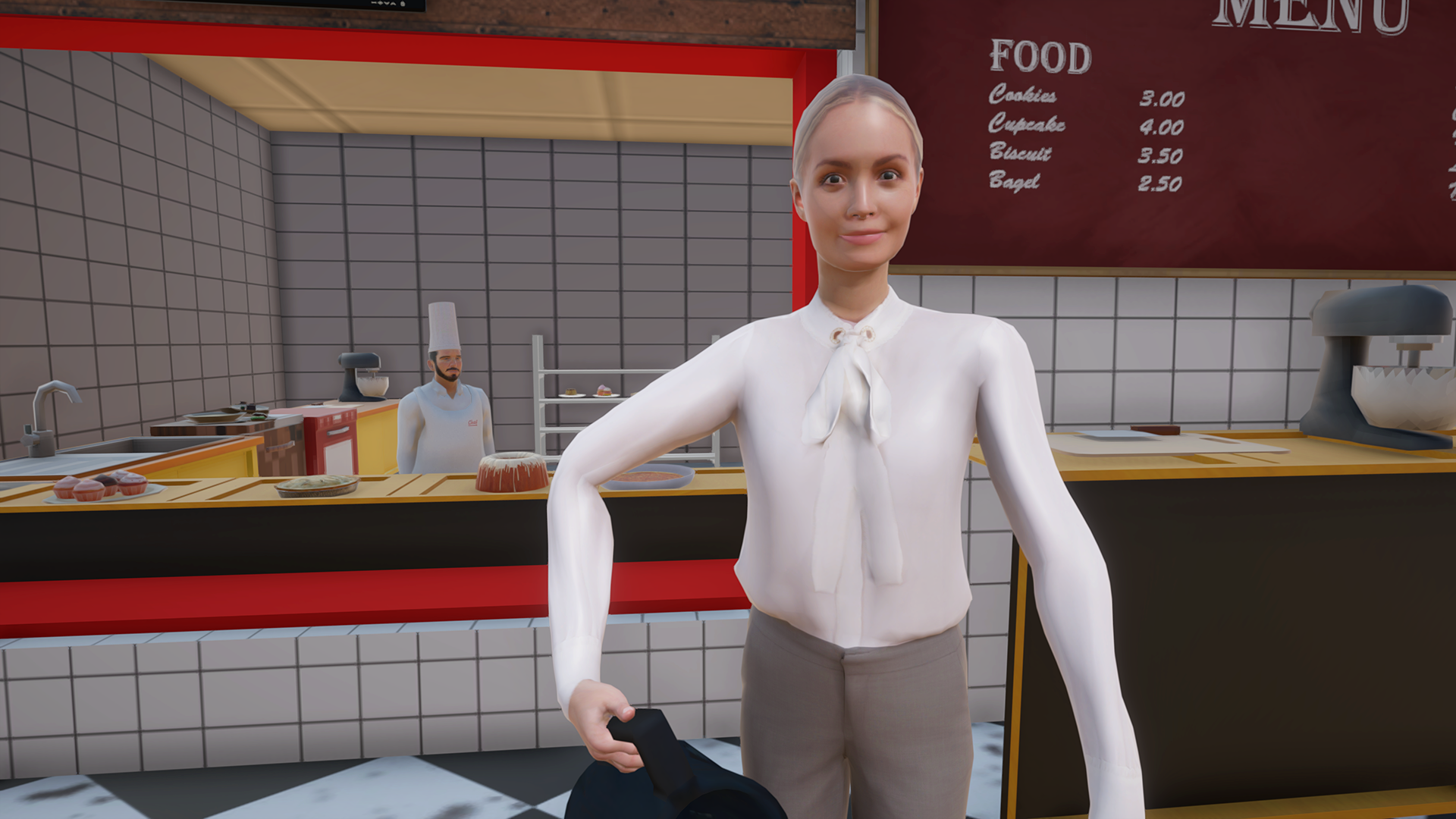 Road Diner Food Simulator Game Screenshot