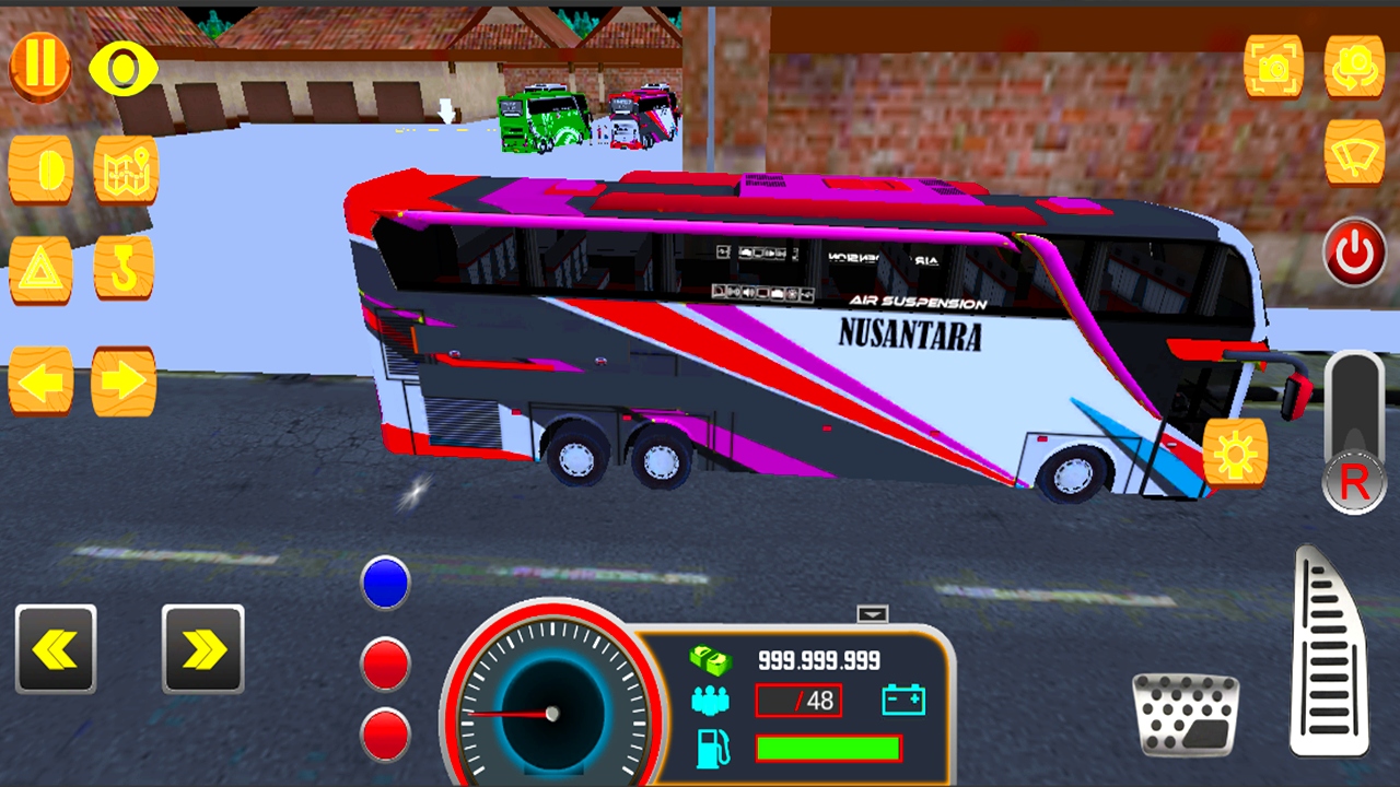 Скриншот игры Red Bus Limited Nusantara