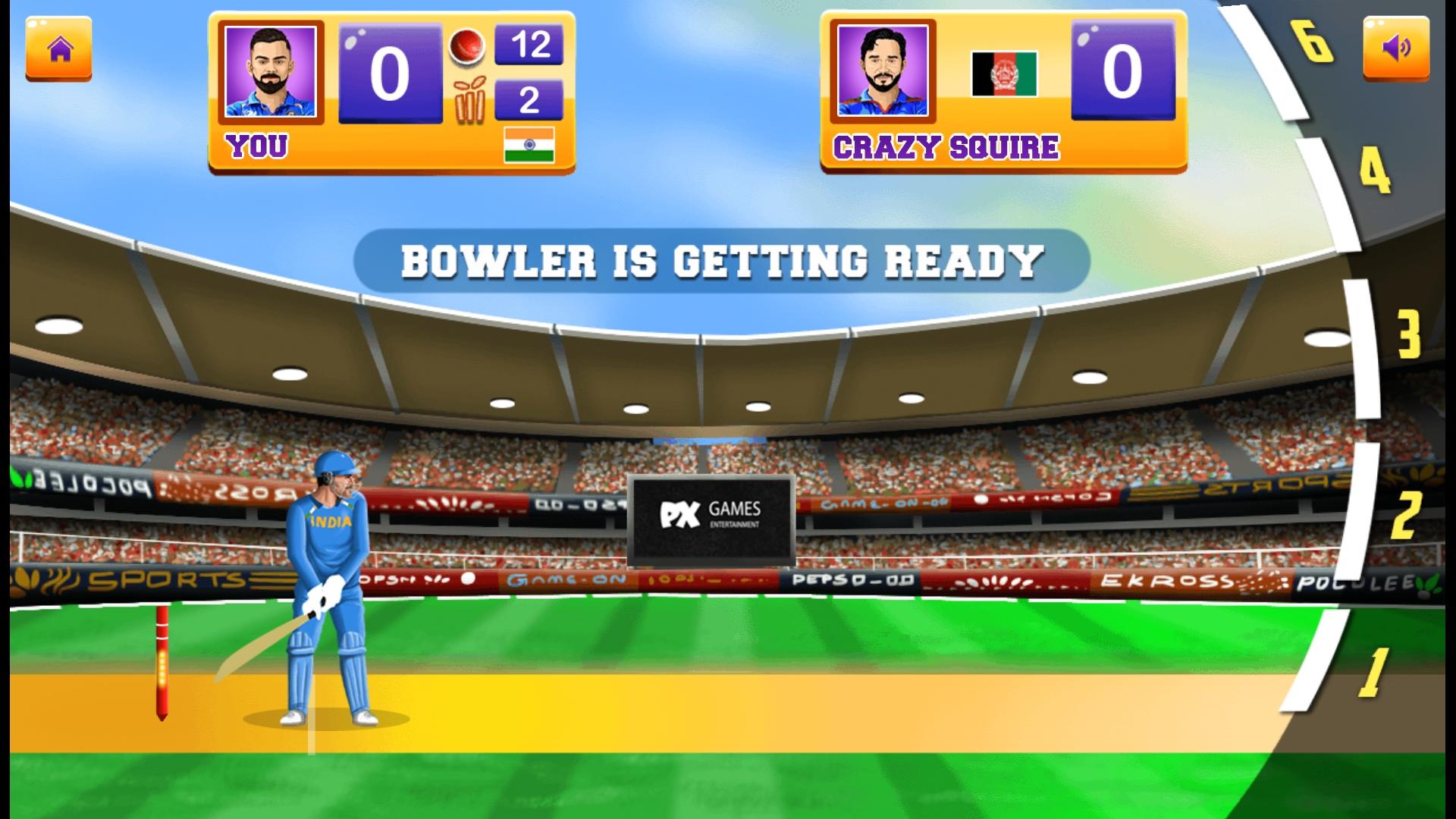 Screenshot of World Cricket championship T20
