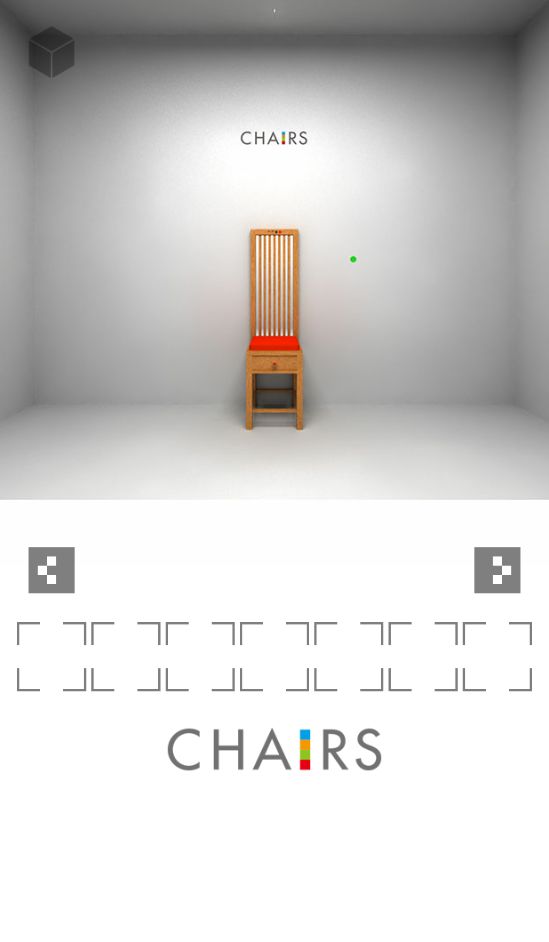 脱出ゲーム「椅子」 screenshot game