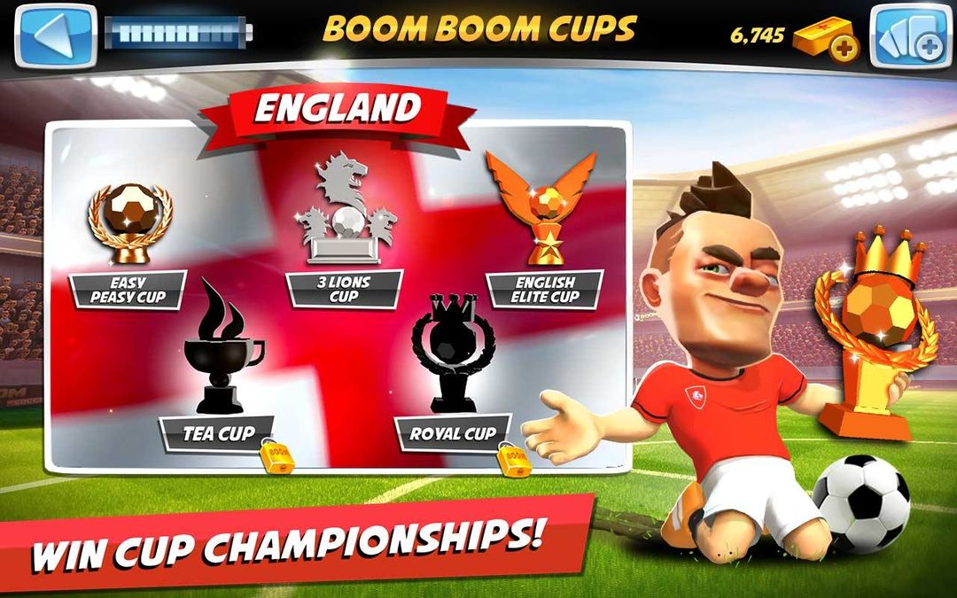 Screenshot of Boom Boom Soccer
